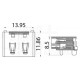 CONNETTORE HDMI DA CIRCUITO STAMPATO 90° FEMMINA