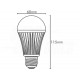 LAMPADA A LED E27 6W COLORE BIANCO CALDO