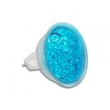 lampada MR16 a led 12V colore blu