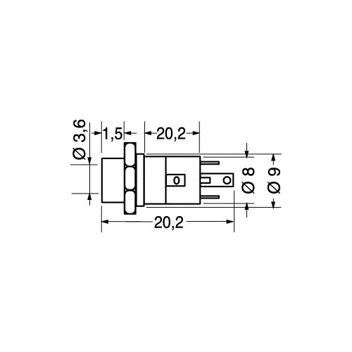 PRESA 4 POLI Ø 3,5 MM