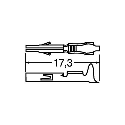 CONT.F. CONNETTORE MATE-N-LOK