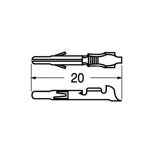 CONT.M. CONN. MATE-N-LOK