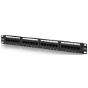 patch panel cat 5e utp 24 porte rj45 1u