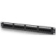 PATCH PANEL CAT 5e UTP 24 PORTE RJ45, 1U