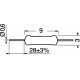 RESISTENZA 0,5W1,8 KOHM 5%