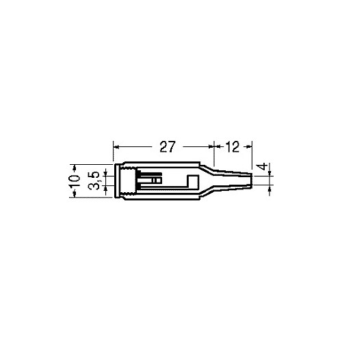 PRESA 2 POLI Ø 3,5 MM CON GUIDACAVO