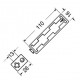 CONTENITORE PER 4 PILE STILO (AA-UM3)