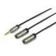 Cavo Sdoppiatore Jack 3,5mm Stereo