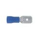 Faston Maschio Preisolato 6,3x0,8 mm con Isolamento in PVC colore Blu