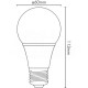 LAMPADA A LED ATTACCO E27 12V 10W COLORE BIANCO CALDO