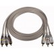 CAVO CABLATO RCA 3XM/M LUNGHEZZA 3 METRI