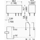 RELE' UNIPOLARE 12V 12A 360 OHM