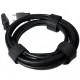 FASCETTE IN VELCRO SET 10 PZ.COLORE NERO