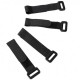 FASCETTE IN VELCRO SET 10 PZ.COLORE NERO