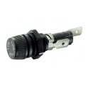 Portafusibile da pannello per fusibili da 5 x 20 mm 16 A 250 V.