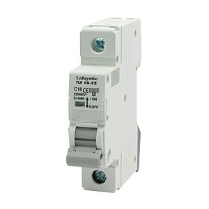 INTERRUTTORE MAGNETOTERMICO 1P 10/32A