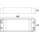 ALIMENTATORE DI RETE 24V 50W 2,1A