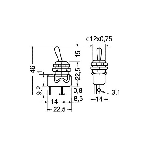 INTERRUTTORE UNIPOLARE