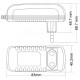 ALIMENTATORE DI RETE 12V 2A SWITCHING 