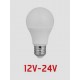 Lampada a Led E27 10W Bianco Caldo alimentazione 12V ÷ 24V