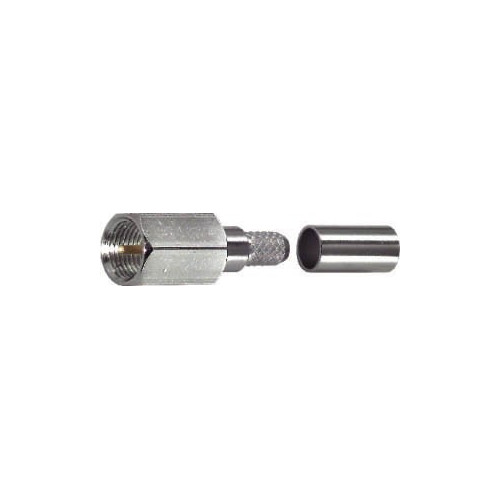 CONNETTORE COAX FME MASCHIO VOLANTE A CRIMPARE