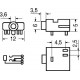 PRESA 2 POLI Ø 3,5 MM CON INTERRUTTORE