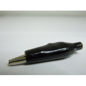 PINZA A COCCODRILLO ISOLATA- NERA