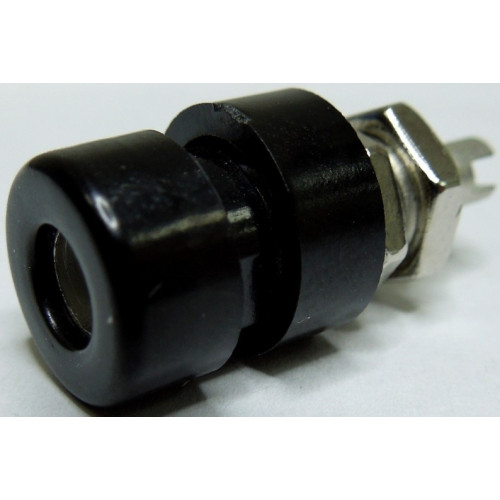 BOCCOLA DA PANNELLO ISOLATA BIL20  NERA