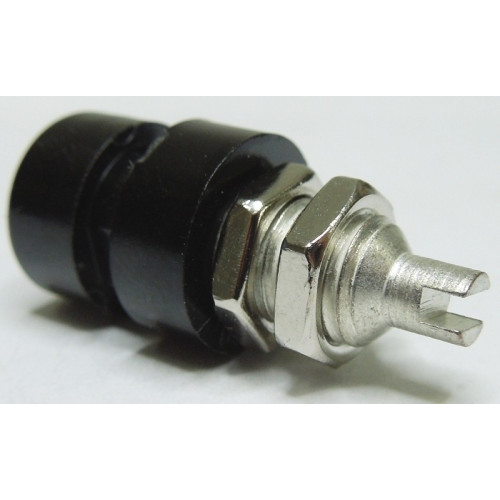 BOCCOLA DA PANNELLO ISOLATA BIL20  NERA