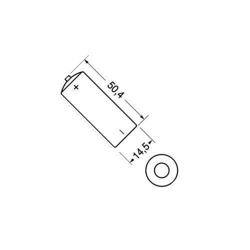 PILA AL LITIO STILO 3,6V - 2,1 Ah- SIZE AA