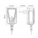 Caricabatterie per Batterie al Piombo da 6V e 12V Corrente di Ricarica 1A