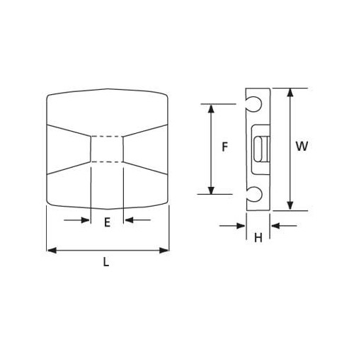 PIASTRINA ANCORAGGIO 