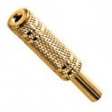 presa jack stereo 3,5mm dorata