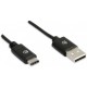 CABO CABLATO USB-A/ USB-C LUNGHEZZA 1 MT