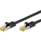 CAVO CABLATO RJ45 C.7  LUNGHEZZA 0,5 MT COLORE NERO