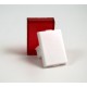 CALOTTA ROSSA RETTANGOLARE 15X21,5MM