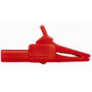 Pinza a Coccodrillo Isolata Rossa Lunghezza 83mm