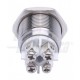 PULSANTE 1P N.A. 12V LED BIANCO