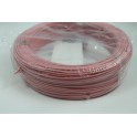 filo elettrico per cablaggio 1mmq rosa