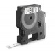 Nastro D1 per Etichettatrice DYMO 40913 Nero su Bianco 9mm