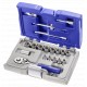 Set di Chiavi a Bussola da 1/4" con Accessori Expert (19 Pezzi)