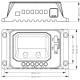 CENTRALINA 12/24V 10A + 2 USB