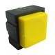Pulsante da Circuito Stampato 12,4x12,4x10mm Colore Giallo