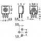 TRIMMER VERTICALE 10X10 100 OHM