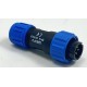 Connettore Stagno Maschio Volante 4 Poli IP68 SP1310/P4