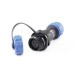 Connettore Stagno Femmina Volante 3 poli IP68 SP1111/S3