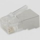 Spina RJ45 Schermata per Cavo Cat.6 - Tecnologia Passante