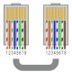 Spina RJ45 Schermata per Cavo Cat.6 - Tecnologia Passante