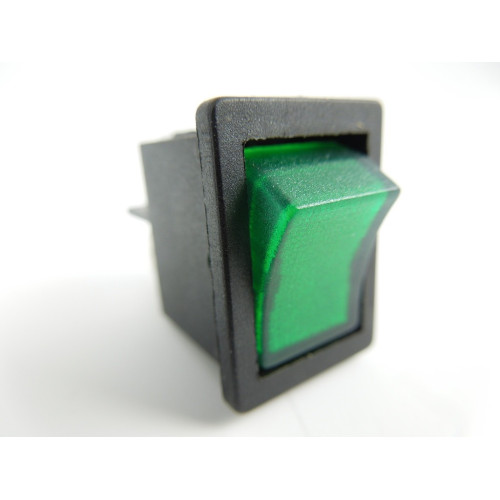 INTERRUTTORE BIPOLARE A BILANCERE  COLORE VERDE