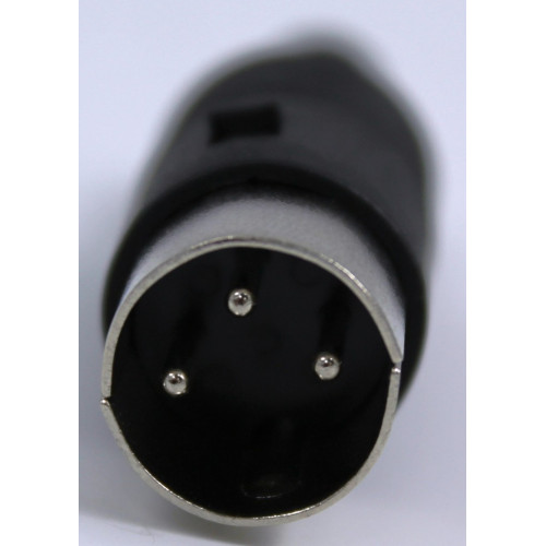 SPINA SCHERMATA NORME DIN - 3 POLI - MASCHIO VOLANTE